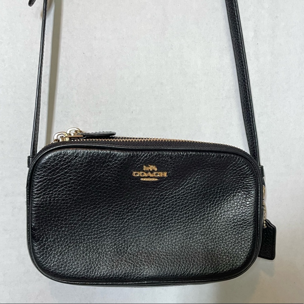 COACH Pouch Pebble Crossbody Bag